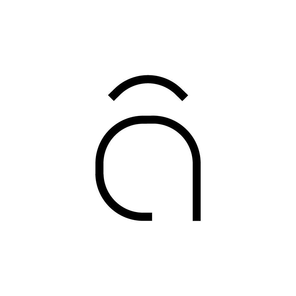 Artemide logo: stylized lowercase letter 'a' with a circumflex accent, rendered in black on white background.