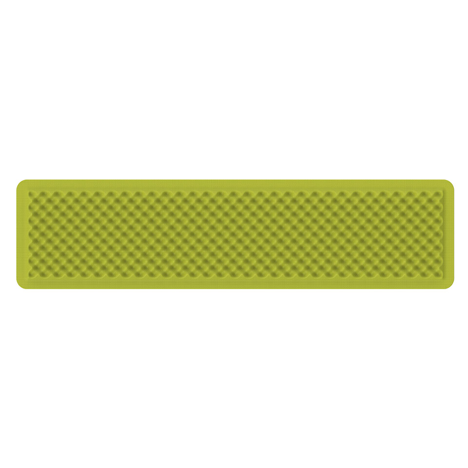 Artemide Eggboard Wall/Ceiling lamp diffuser panel in lime green with textured egg-crate surface pattern