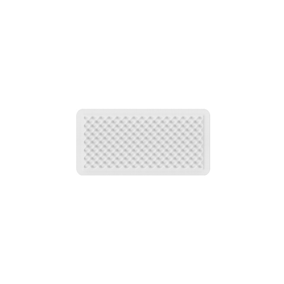 Artemide Eggboard Wall/Ceiling light fixture, white rectangular panel with textured egg-crate diffuser surface