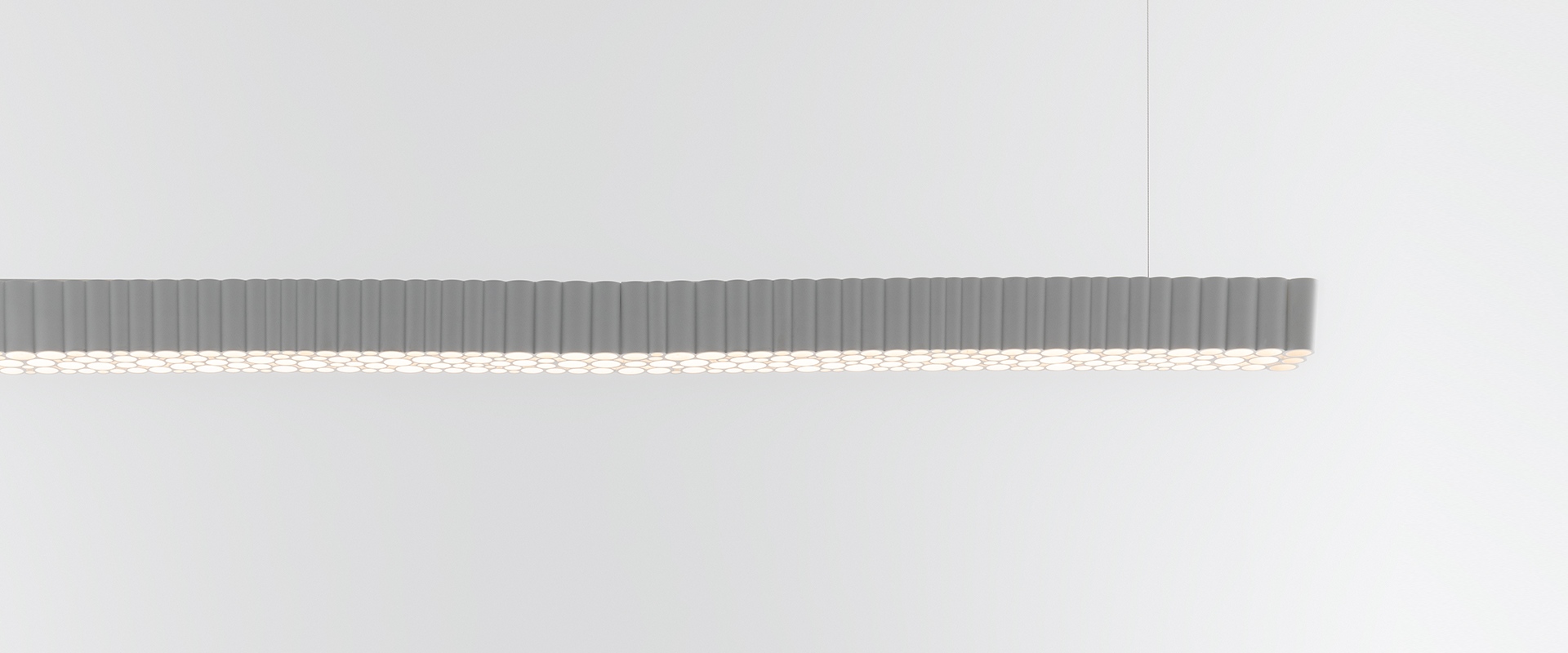 Artemide Calipso Linear Stand Alone: slim recessed ceiling LED strip light with uniform white light emission and minimalist aluminum profile