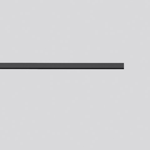 Artemide Olmo Magnetic Track: ultra-slim dark linear lighting track, minimalist design for ceiling installation